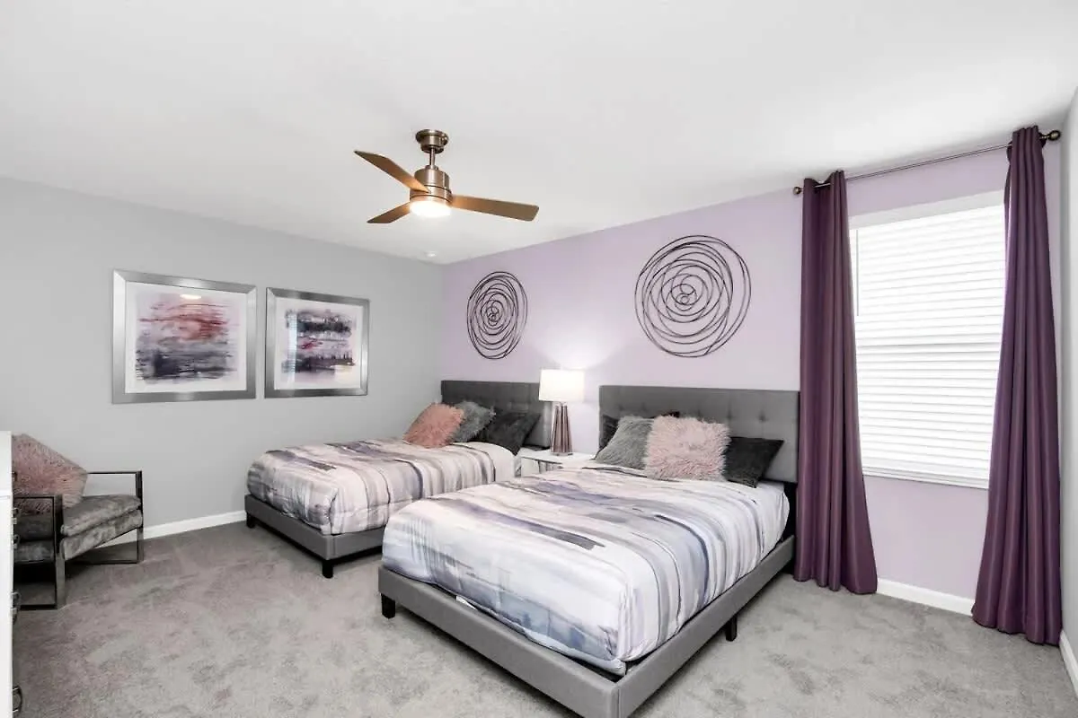 Holiday home Super Style - 7Bdrs 8Bas - Lux Finishings & Pool Villa Davenport United States